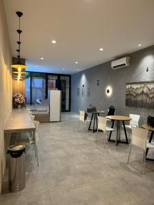 Kuchyň nebo kuchyňský kout v ubytování Youkata stay Hotel