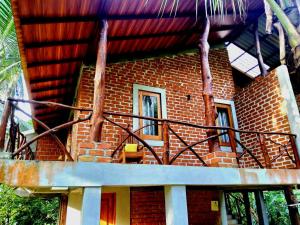 Balkón nebo terasa v ubytování THE HIDEOUT KURUNEGALA