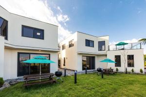 Bygningen som landstedet ligger i