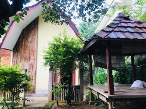 Zahrada ubytování Kampung homestay
