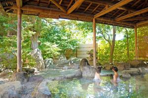 Zahrada ubytování Ooedo Onsen Monogatari Awara