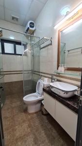 Vonios kambarys apgyvendinimo įstaigoje Pom Retreat Villa Ba Vi