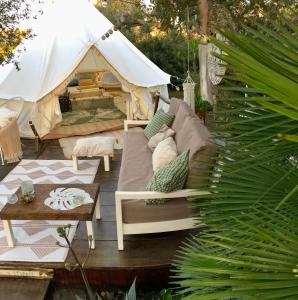 Posedenie v ubytovaní Glamping - La Casa del Piano