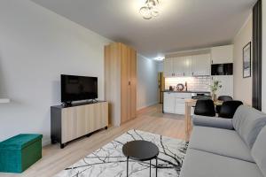 Kuchyňa alebo kuchynka v ubytovaní Baltea Park Seaside by Downtown Apartments + 8 fotografií