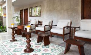 Posezení v ubytování AnandaDara Ubud Resort & Spa