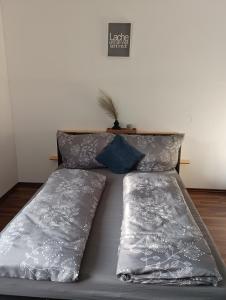 Postel nebo postele na pokoji v ubytování Ferienhaus Oberhof