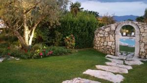 Zahrada ubytování Hotel La Grotte