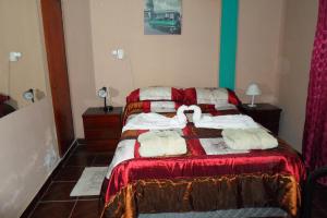 Ένα ή περισσότερα κρεβάτια σε δωμάτιο στο Hotel Antonia +69 φωτογραφίες