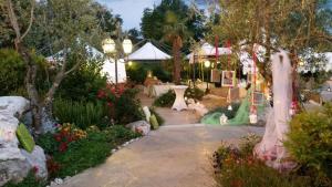 Zahrada ubytování Hotel La Grotte