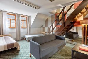 Posezení v ubytování Excellent apartments in Karlovy Vary