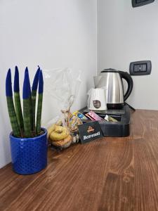 Kuchyň nebo kuchyňský kout v ubytování Binario1 Rooms
