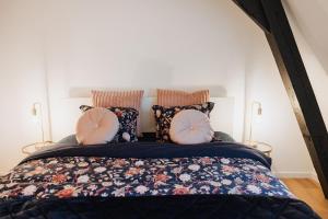 Postel nebo postele na pokoji v ubytování Castellum Residence Brugge