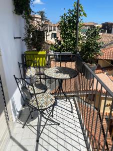 Balkón nebo terasa v ubytování Acireale Centro