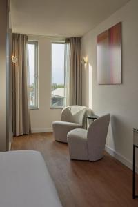 Posezení v ubytování WestCord Art Hotel Amsterdam 4 stars