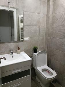 Koupelna v ubytování Habitaciones Centro de Madrid + 5 fotografií