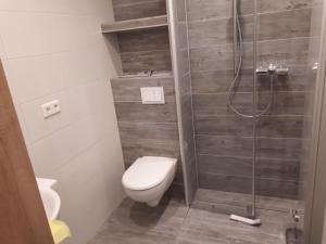 Koupelna v ubytování Haus Roseneck-Pension Am Stadtrand