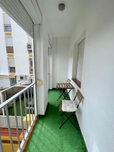 Balkon lub taras w obiekcie Piso AZORES-FIBES