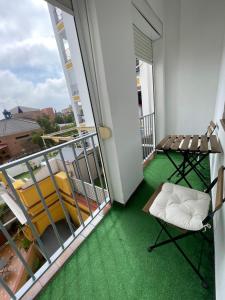 Balkon lub taras w obiekcie Piso AZORES-FIBES