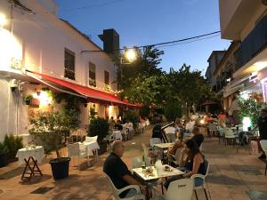 A restaurant or other place to eat at Dream Apartment in Estepona, Andalusia