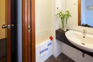 Koupelna v ubytování Hotel Mariani