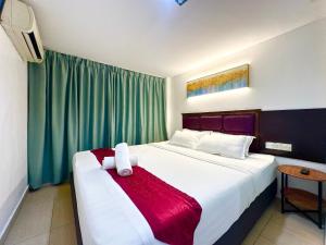 Postel nebo postele na pokoji v ubytování VALLEY HOTEL + 37 fotografií