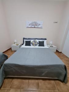 Postel nebo postele na pokoji v ubytování Villa Leale