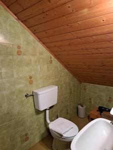 Koupelna v ubytování Webergütl + 16 fotografií