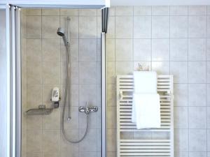 Koupelna v ubytování Hotel Acla Filli