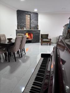 Posezení v ubytování Friendly House