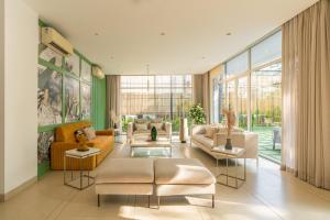 Posezení v ubytování EKOSTAY Luxe I Avante Villa