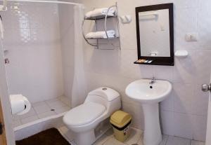 Koupelna v ubytování Cusco de mis Sueños Hostal - II