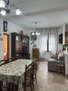 Posezení v ubytování Nini House