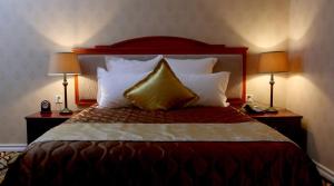Postel nebo postele na pokoji v ubytování Buudai hotel
