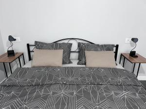 Katil atau katil-katil dalam bilik di Family Apartment