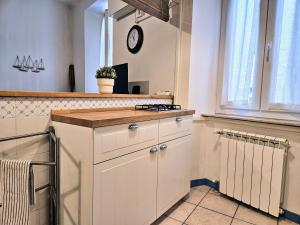 Kuchyňa alebo kuchynka v ubytovaní ca' di Rio