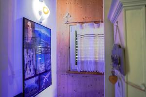 A bathroom at B&B Cadrecca Tra Terra Luna e Mare