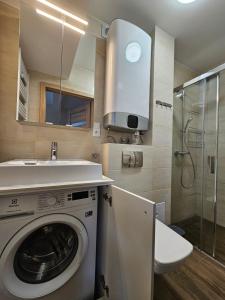 Kúpeľňa v ubytovaní Apartament Bałtyk