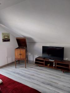 TV a/nebo společenská místnost v ubytování EsposendeGuesthouse
