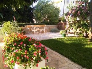 Zahrada ubytování Apartments Silvija