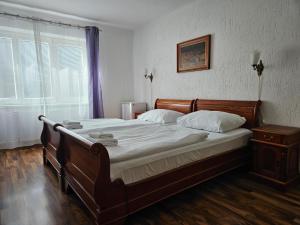 Ένα ή περισσότερα κρεβάτια σε δωμάτιο στο Hotel Union