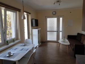 Kuchyňa alebo kuchynka v ubytovaní Apartament Bałtyk