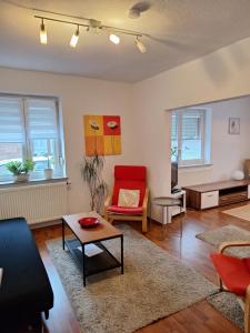 Posezení v ubytování Ferienwohnung im Springerhof
