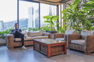 Posezení v ubytování Hotel 47 Medellin Center