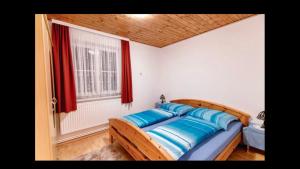 Postel nebo postele na pokoji v ubytování Ferienhaus Stolz