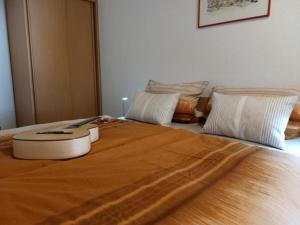 Postel nebo postele na pokoji v ubytování de Linn