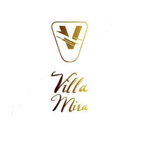 a logo for a villa in malta at Villa Mira Guesthouse - Downtown Central Amman - AL DIYRIH in Amman