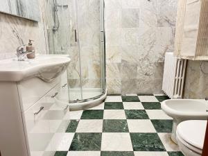 Koupelna v ubytování B&B Prime Sant'Agostino