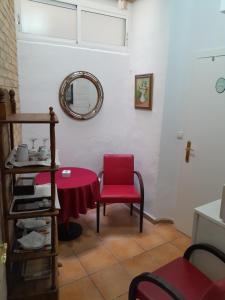 Posezení v ubytování Pensión Antonio Guesthouse