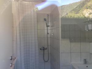 Koupelna v ubytování B&B Rot