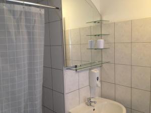 Koupelna v ubytování B&B Rot